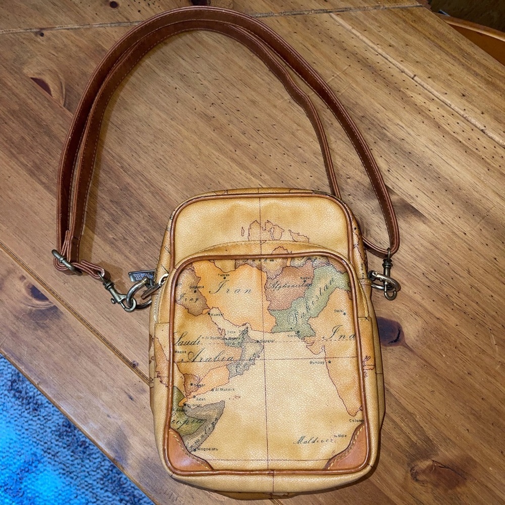 Alviero Martini Geo Classic Map Print Crossbody